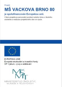 Projekt MŠ Vackova Brno 80